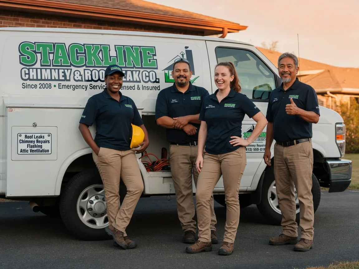 Chimney flashing repair company in Little Plymouth, VA